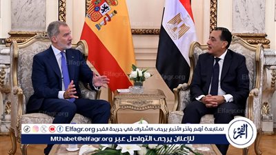 أبرز تصريحات ملك إسبانيا خلال لقائه برئيس الوزراء المصري: دعم القضية الفلسطينية وتعزيز التعاون الثنائي