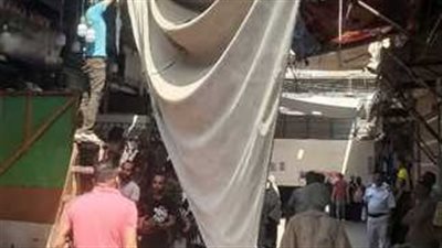 إزالة إشغالات خلال حملات موسعة في شوارع الزقازيق بالشرقية