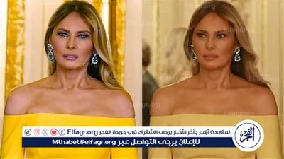 فستان ميلانيا ترامب يعيد جدل 