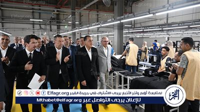 مدبولي يفتتح مصنع 