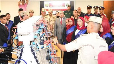 لتعزيز الوعي والانتماء الوطني.. عميد كلية علوم الرياضة رئيسًا لوفد طلاب جامعة المنصورة في زيارة الأكاديمية العسكرية المصرية 