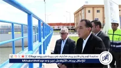 مدبولي يفتتح محطة ومأخذ المياه بالقنطرة غرب الصناعية بتكلفة 475.8 مليون جنيه