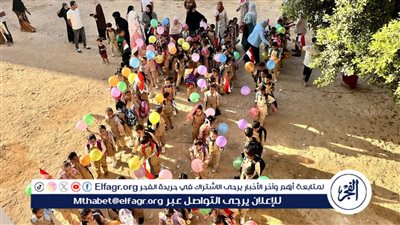 توزيع البلالين والأعلام على التلاميذ يتصدر مشهد أول يوم دراسة ببني سويف (صور)
