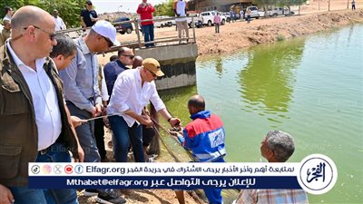وزير الري يتفقد المفرخ السمكي بالشلال ويؤكد التوسع في الصيانة البيولوجية للترع