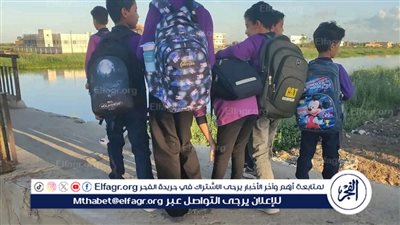 كوبري متهالك بجنوب بورسعيد يهدد حياة التلاميذ