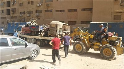 محافظة الجيزة: إزالة العوائق بمحيط مدرسة ترسا الجديدة بالطالبية