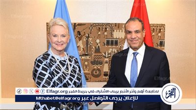 وزير الخارجية يلتقى بالمديرة التنفيذية لبرنامج الغذاء العالمي