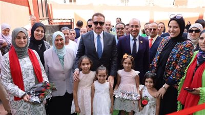 وباستثمارات 37 مليون جنيه: محافظ المنوفية يفتتح مدرستي فى مركز تلا