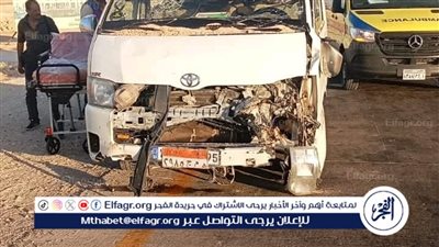 بالأسماء.. إصابة 4 في انقلاب ميكروباص بمنفلوط بأسيوط
