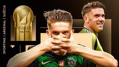 فيكتور جيوكيرس يتوج بجائزة جيرد مولر أفضل هداف لموسم 2024-2025