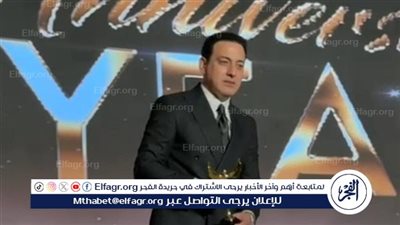 دياب يتألق ويحصد جائزة أفضل ممثل عن شخصية 