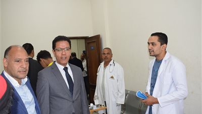 رئيس جامعة بنها يتفقد كلية علوم الرياضة ويتابع سير العملية التعليمية