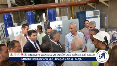 محافظ الدقهلية يعلن بدء تشغيل محطة مياه بلقاس 