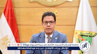 رئيس جامعة يتفقد إنتظام الدراسة بكليتى الزراعة والطب البيطري