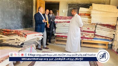 رئيس هيئة تنمية الصعيد يتفقد المجمع الحرفي بقرية دسيا بالفيوم