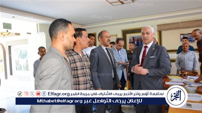 زيارة مفاجئة لنائب رئيس جامعة أسيوط لجناح ذوي الهمم بالمدن الجامعية اليوم