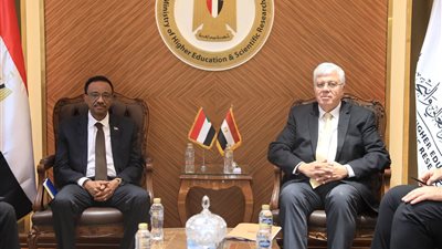 عاشور يلتقي نظيره السوداني لبحث سبل تعزيز التعاون المشترك