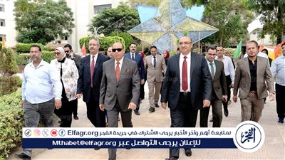 رئيس جامعة المنصورة يشهد حفل استقبال الطلاب الجدد بكلية الحقوق