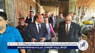 جولة ميدانية داخل مبنى العيادات الخارجية الجديد بالقصر العيني لمتابعة أعمال التطوير