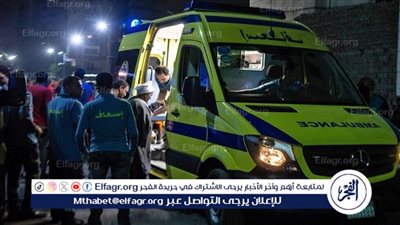 مصرع شخصين وإصابة 5 آخرين إثر انقلاب سيارة نقل بأرمنت غرب الأقصر