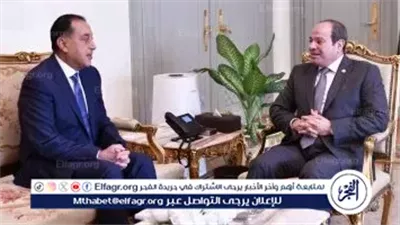 عاجل- مدبولي ينقل للرئيس السيسي: ترامب أكد إمكانية تنفيذ خطة لإعمار غزة دون تهجير