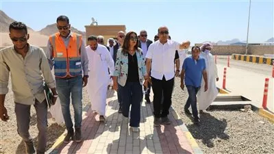 منال عوض توجه بسرعة التفعيل الكامل لمنظومة التحصيل الإلكتروني بمحمية رأس محمد 