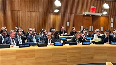 وزير الخارجية يشارك في اجتماع وزاري لدعم الأونروا