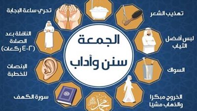 آداب وسنن يوم الجمعة 