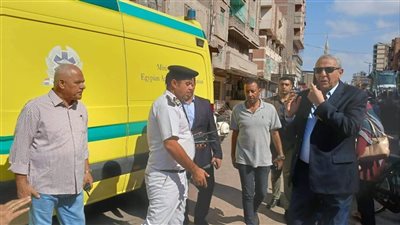 الصحة: الدفع بـ26 سيارة إسعاف إلى موقع حريق بمصنع ملابس في محافظة الغربية