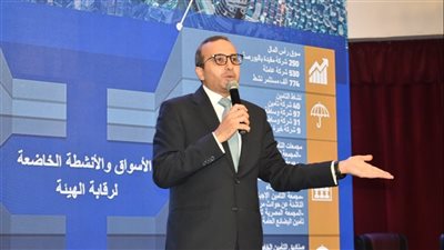 مساعد رئيس هيئة الرقابة المالية يشارك مع وزارة الشباب والرياضة في قمة الشمول المالي والرقمي للشباب