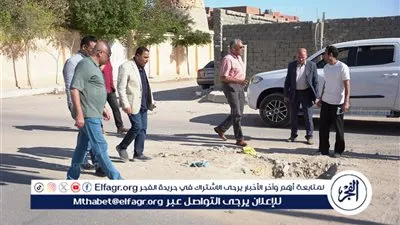 محافظ مطروح يتفقد استعدادات المحافظة لاستقبال موسم الشتاء 