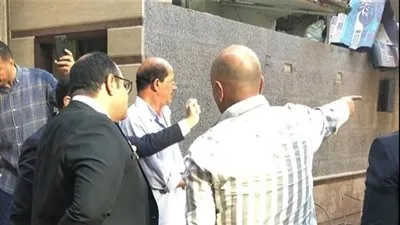 المحامي العام يعاين موقع انفجار وانهيار مصنع ملابس بالمحلة الكبرى