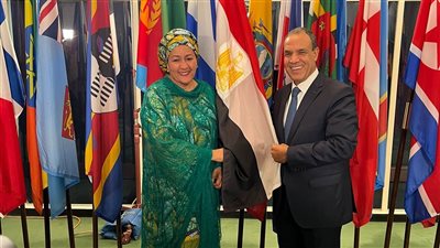 وزير الخارجية والهجرة يلتقي بنائبة السكرتير العام للأمم المتحدة على هامش أعمال الجمعية العامة للأمم المُتحدة