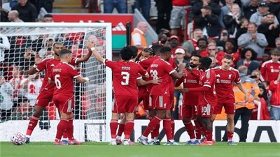 تشكيل ليفربول أمام كريستال بالاس فى الجولة الـ6 من الدوري الإنجليزي