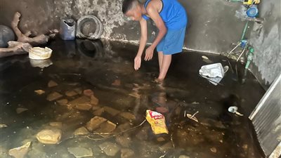 قُرى غارقة في الصرف الصحي تستغيث ببني سويف