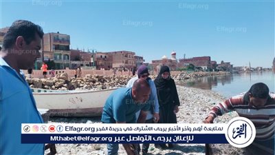 السكرتير العام والمساعد ورئيس مركز ابشواى بجولة ميدانية لمتابعة حظر الصيد الجائر ببحيرة قارون