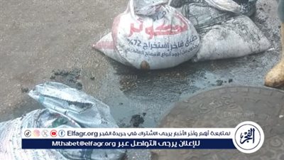 رئيس مياه القناة: استخراج اجولة رمال من بالوعات الصرف الصحي أثناء أعمال التطهير