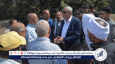 محافظ الغربية يقدم واجب العزاء لأسر شهداء حادث المحلة الكبرى