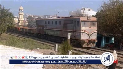 القطارات تعود تدريجيًا عقب خروج 7 عربات بضائع عن القضبان ببني سويف