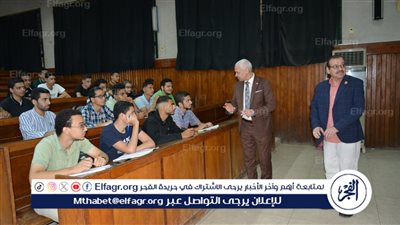 زيارة مفاجئة لنائب رئيس جامعة أسيوط لكلية العلوم بالجامعة اليوم