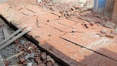 إزالة 10 حالات إنشاء وبناء على الأراضي بالغربية ضمن المرحلة الثانية للموجه 27