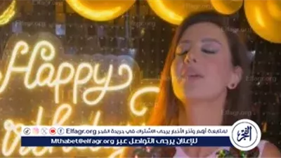 رضوى الشربيني تحتفل بعيد ميلادها الـ44 وسط تفاعل واسع من جمهورها