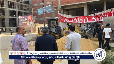 محافظ الدقهلية يأمر بصادرة مواد البناء والخلاطة ومقطورة المياه المستخدمة في أعمال البناء بأحد العقارات في السنبلاوين 