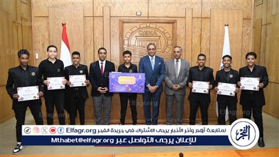 محافظ قنا يكرم أبطال الجمهورية في كرة القدم واللياقة البدنية والفائزين ببرامج الموهوبين