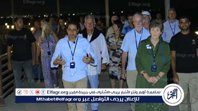 ممشى كورنيش بني سويف يستقبل فوجًا سياحيًا أستراليًا (صور)