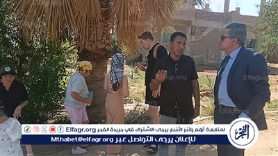 مدير مشروع الدعم الفنى يتفقد قرية البعيرات.. للوقوف على مقوماتها السياحية