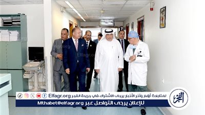 رئيس جامعة المنصورة يرافق رئيس جامعة الملك فيصل في جولة تفقدية بالجامعة ومستشفياتها 