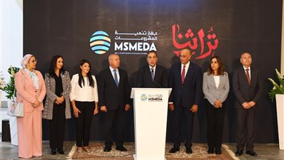 وزيرة التضامن الاجتماعي تتفقد جناح صندوق 