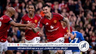 موعد مباراة مانشستر يونايتد ضد برايتون في الدوري الإنجليزي والقنوات الناقلة