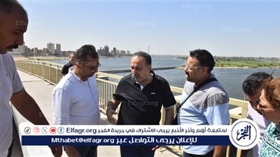 زيارة مفاجئة لمحافظ أسيوط يزور قناطر أسيوط الجديدة 